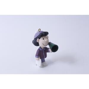 Peanuts, Hallmark, Lucy With Megaphone, 2004 Ornament, Christmas, Vintage, Holid